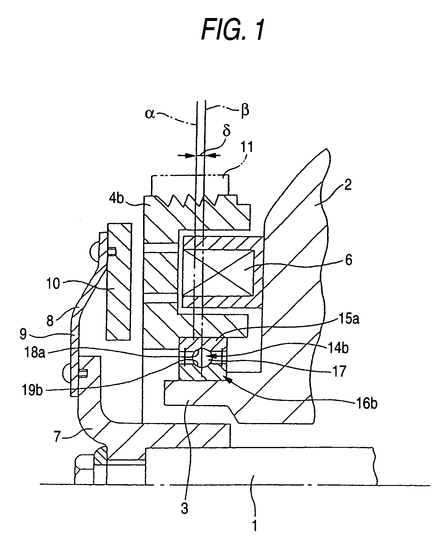 Pulley rotation support apparatus