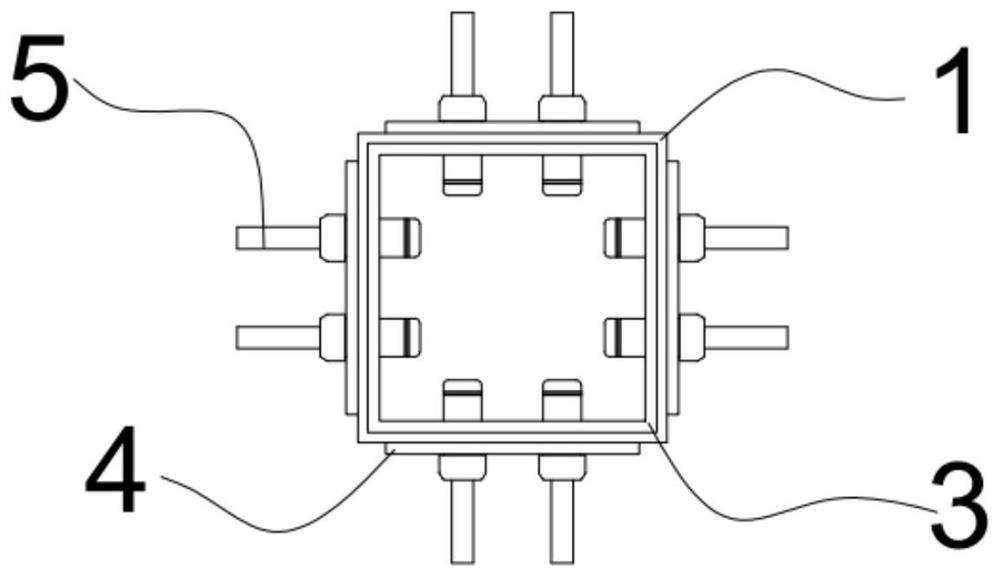 Pillar-to-pillar connecting joint