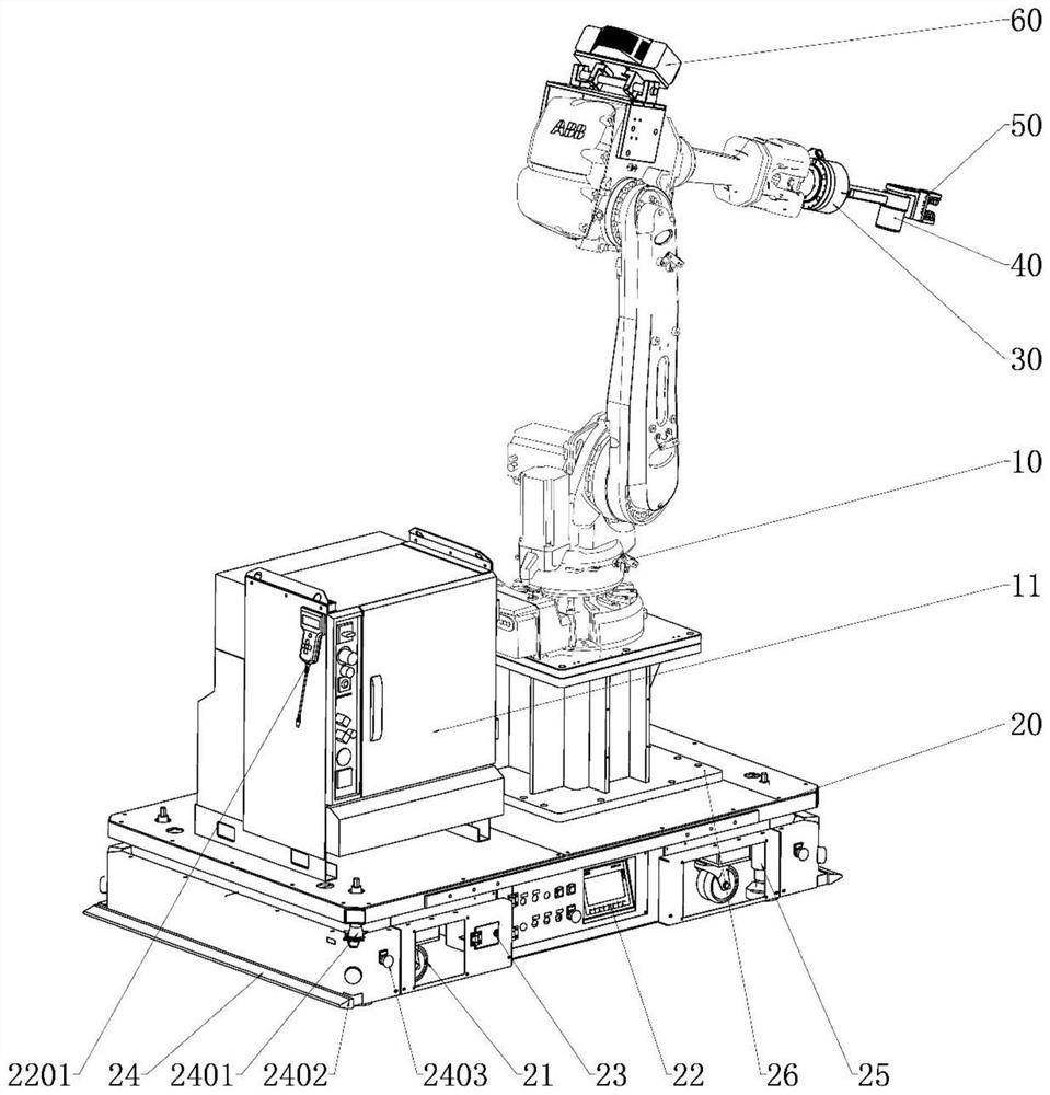 Aircraft cabin door mechanism durability test device and test method thereof