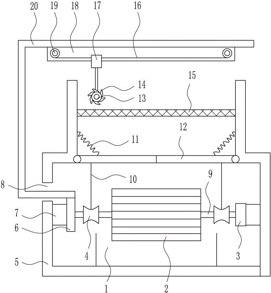 High-efficiency china stone grinding apparatus used for mosaic tiles