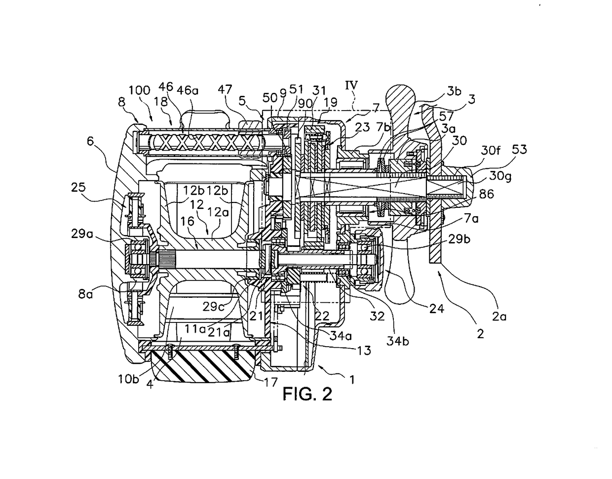 Drag device for a dual-bearing reel