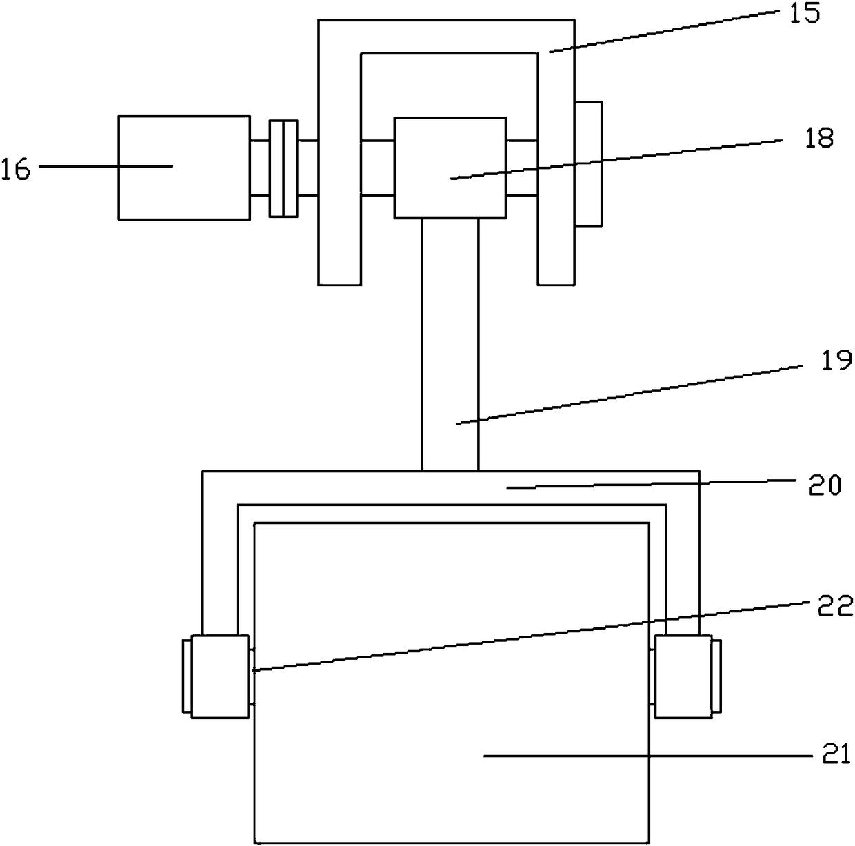 High-efficiency Chinese medicinal material grinding device