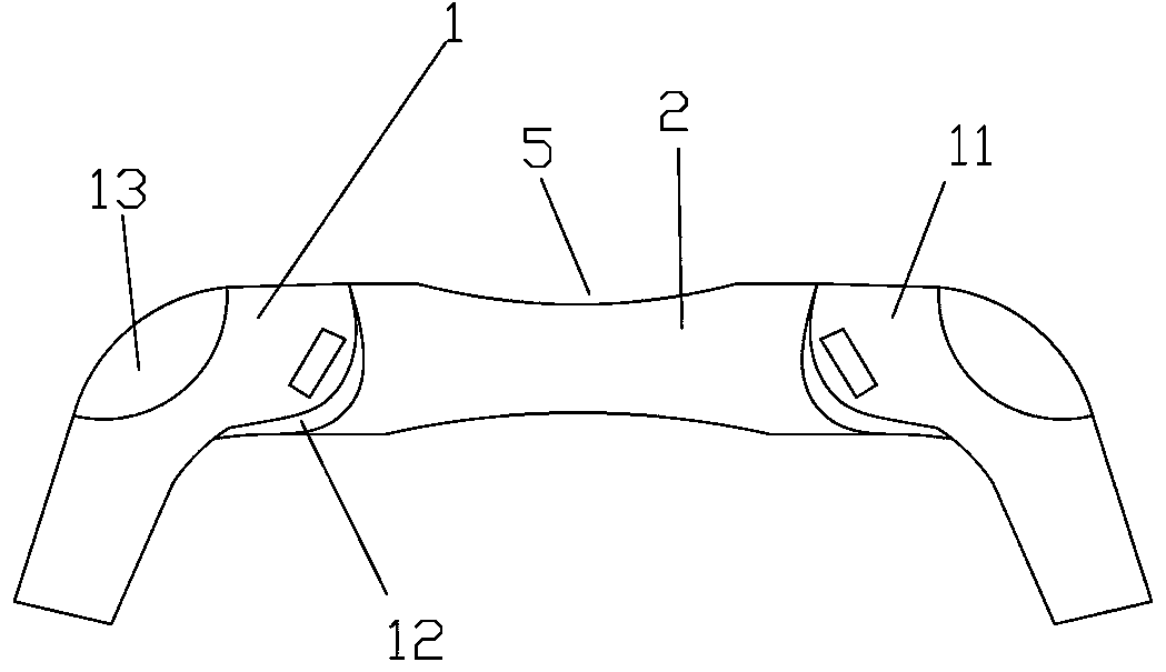 Shoulder protection structure