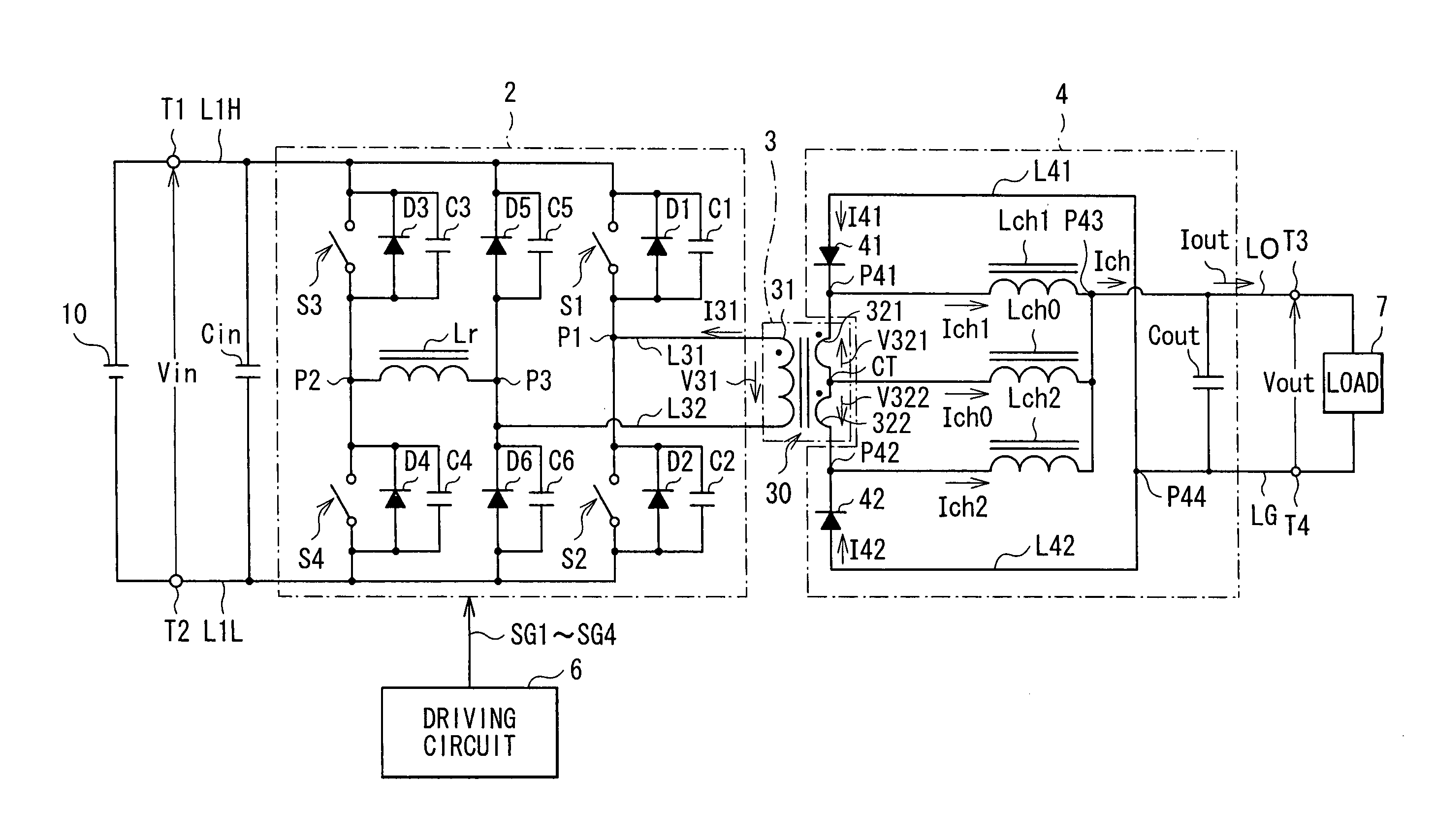 Switching power supply unit