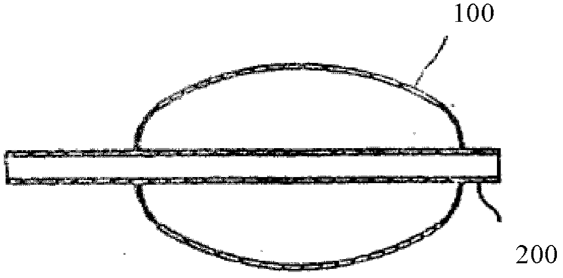 Sacculus expansion catheter for drug treatment