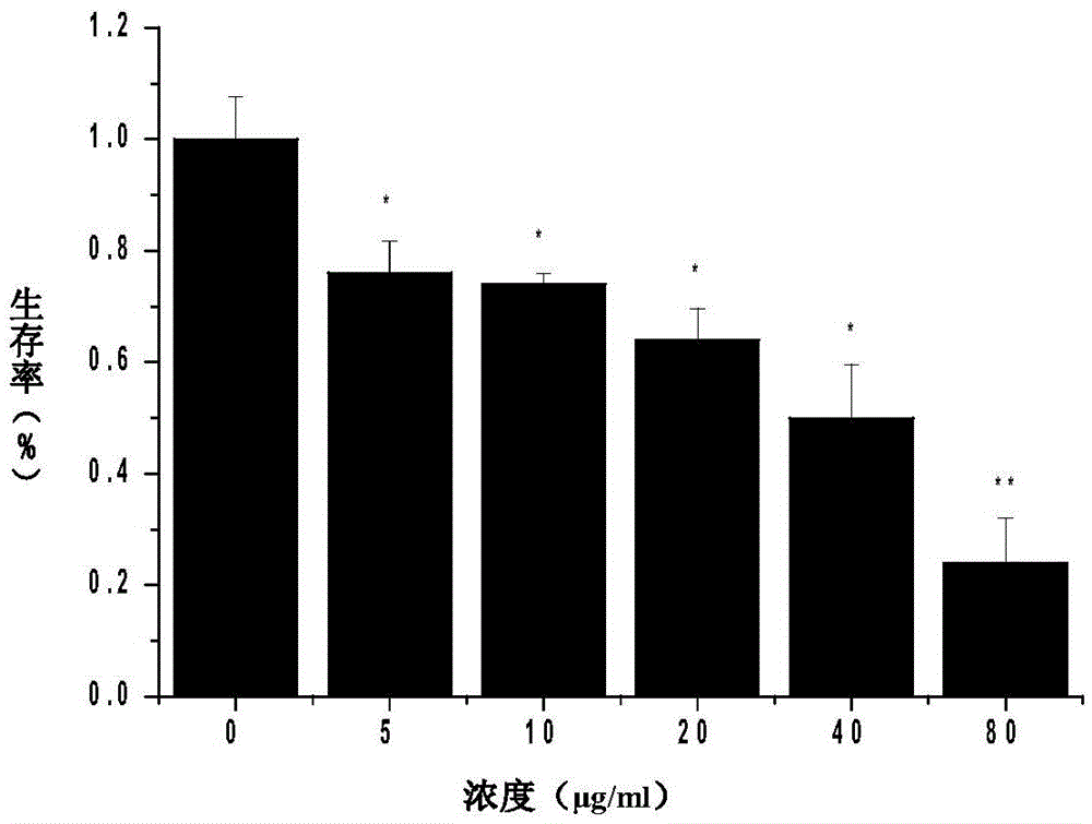 Ginkgol containing medicine composition for treating liver cancer