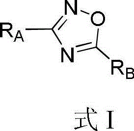 1,2,4-oxadiazole compound as well as preparation method and application thereof