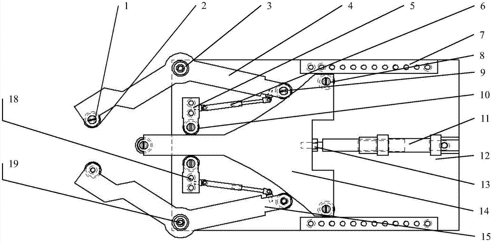 Translation swallow-shaped cam core shaft type smart three-claw automatic centering fixture