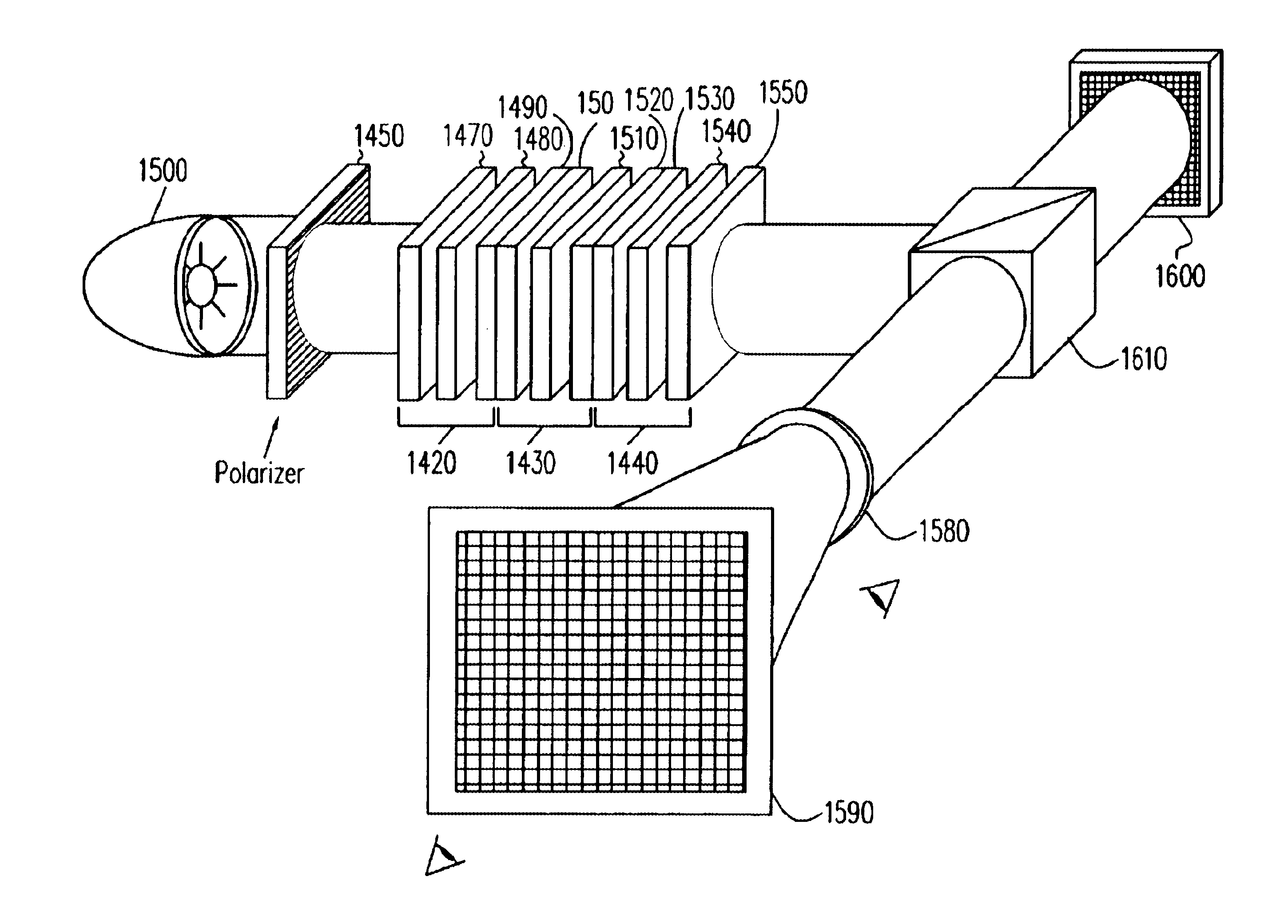 Color filters and sequencers using color selective light modulators