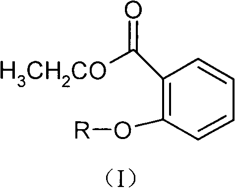 Ethyl salicylate glycoside compound, synthesis method and use thereof