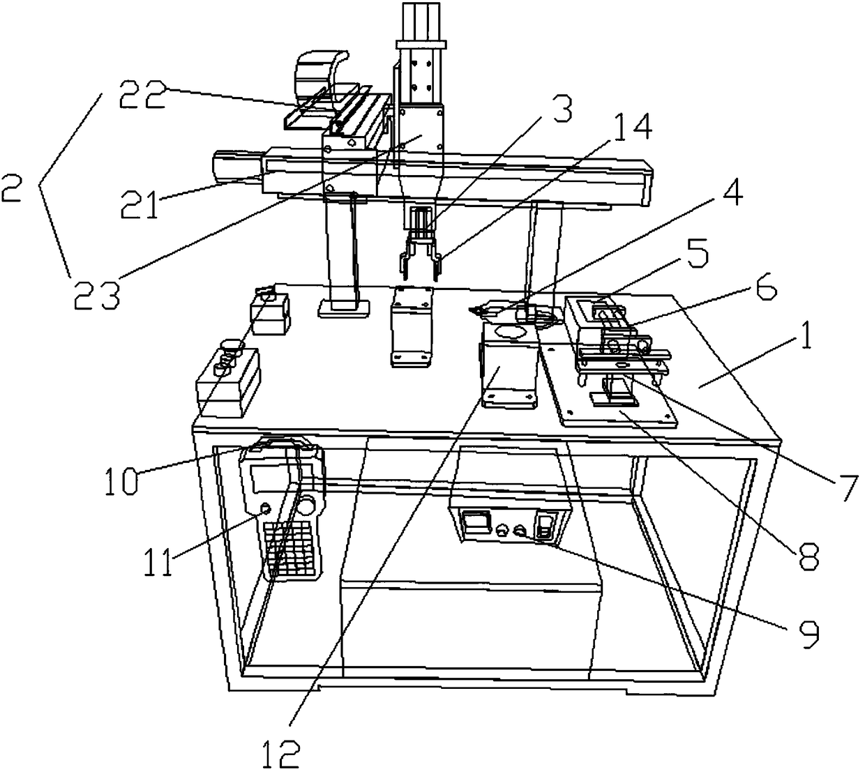 Automatic wire shearing and soldering tin device for varnished wires