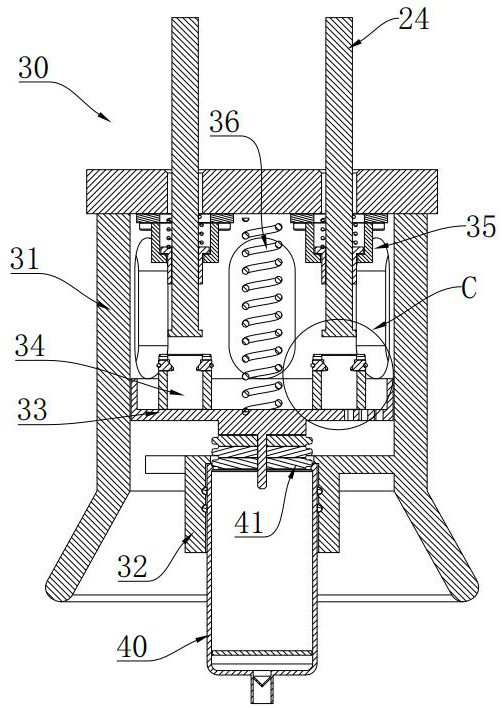 An underwater sediment automatic sampling device