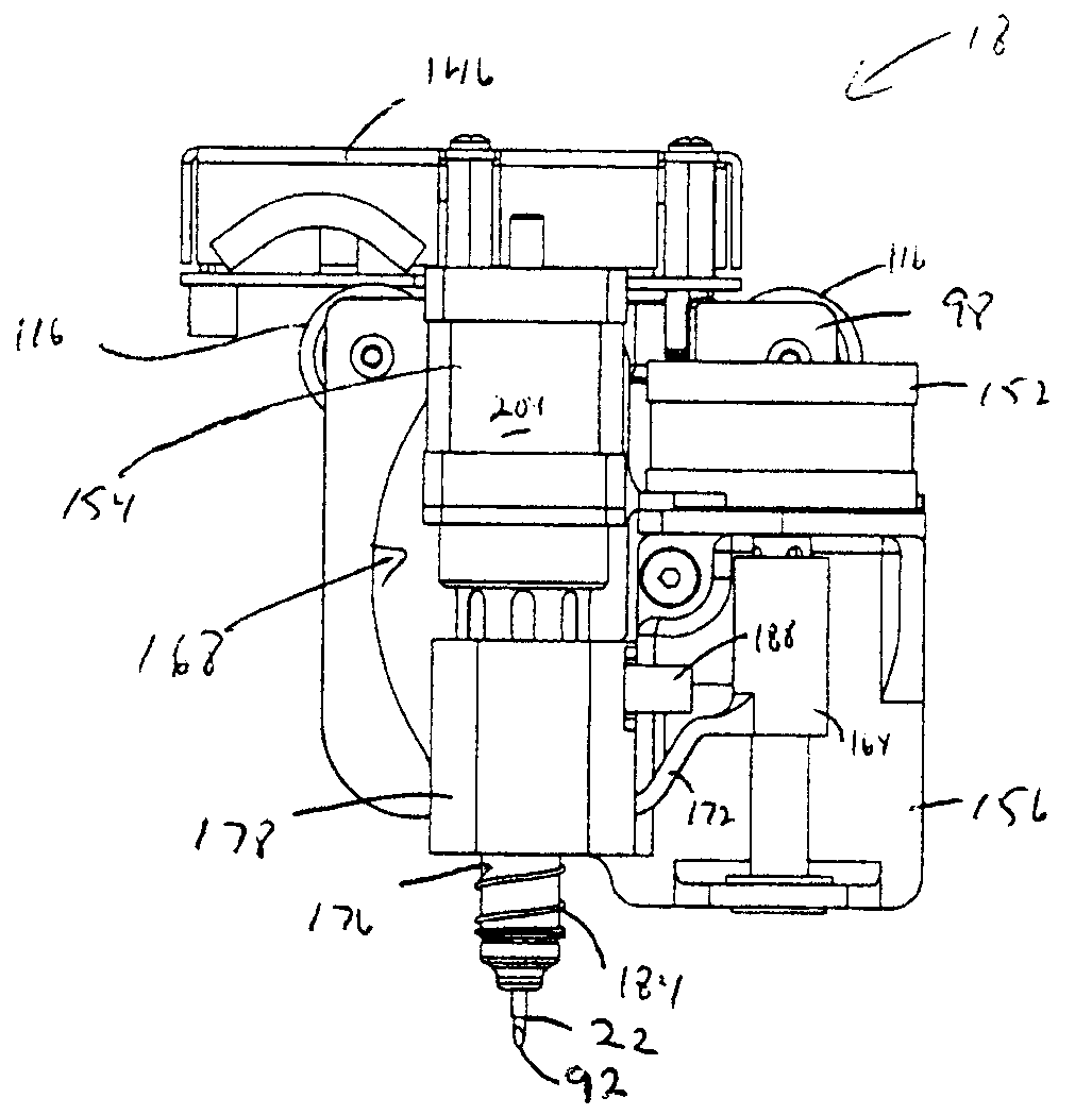 Cutting apparatus with a cutting tip sensor