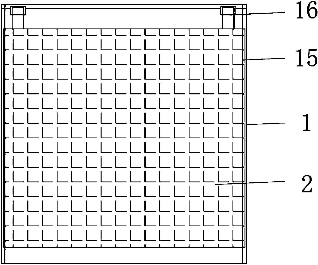 Automatic cleaning cage for breeding live poultry