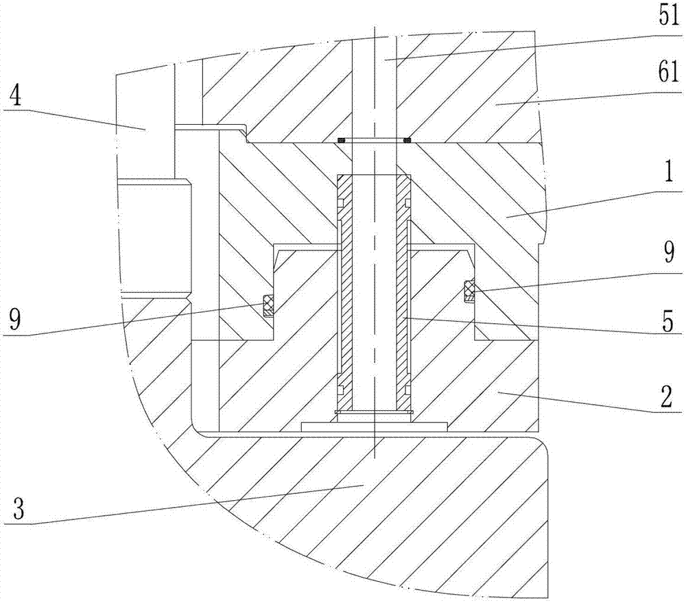 Large-load hydraulic bidirectional loading apparatus