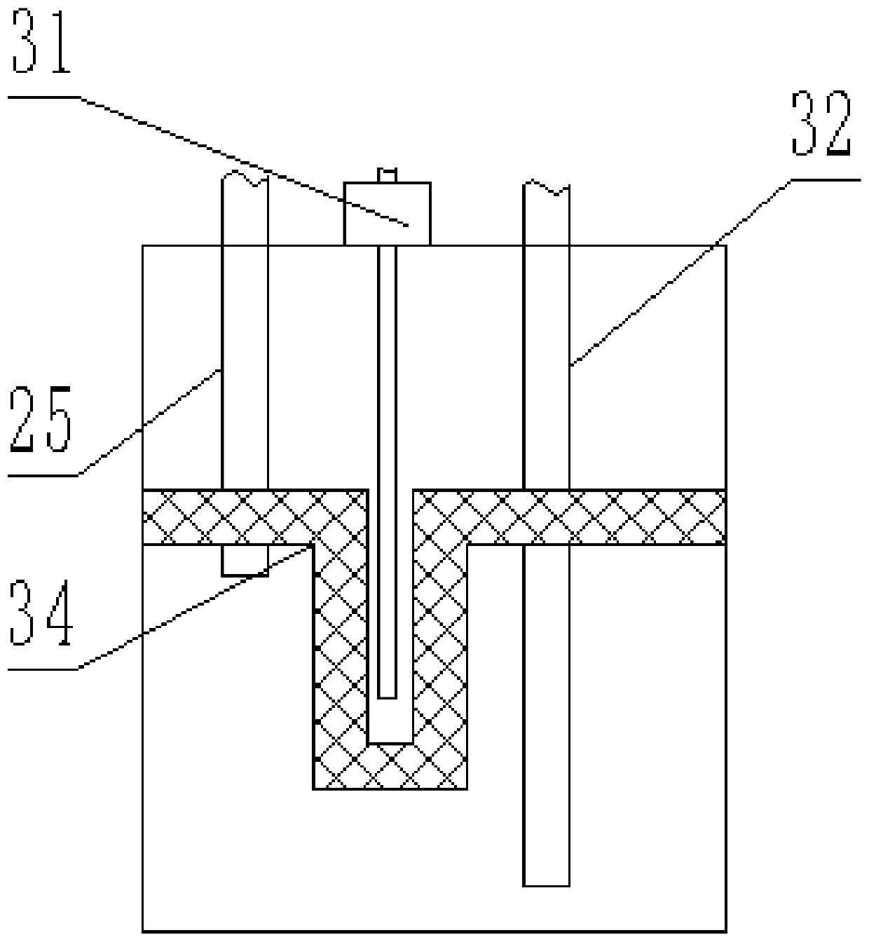 A pre-cleaning garbage incineration device