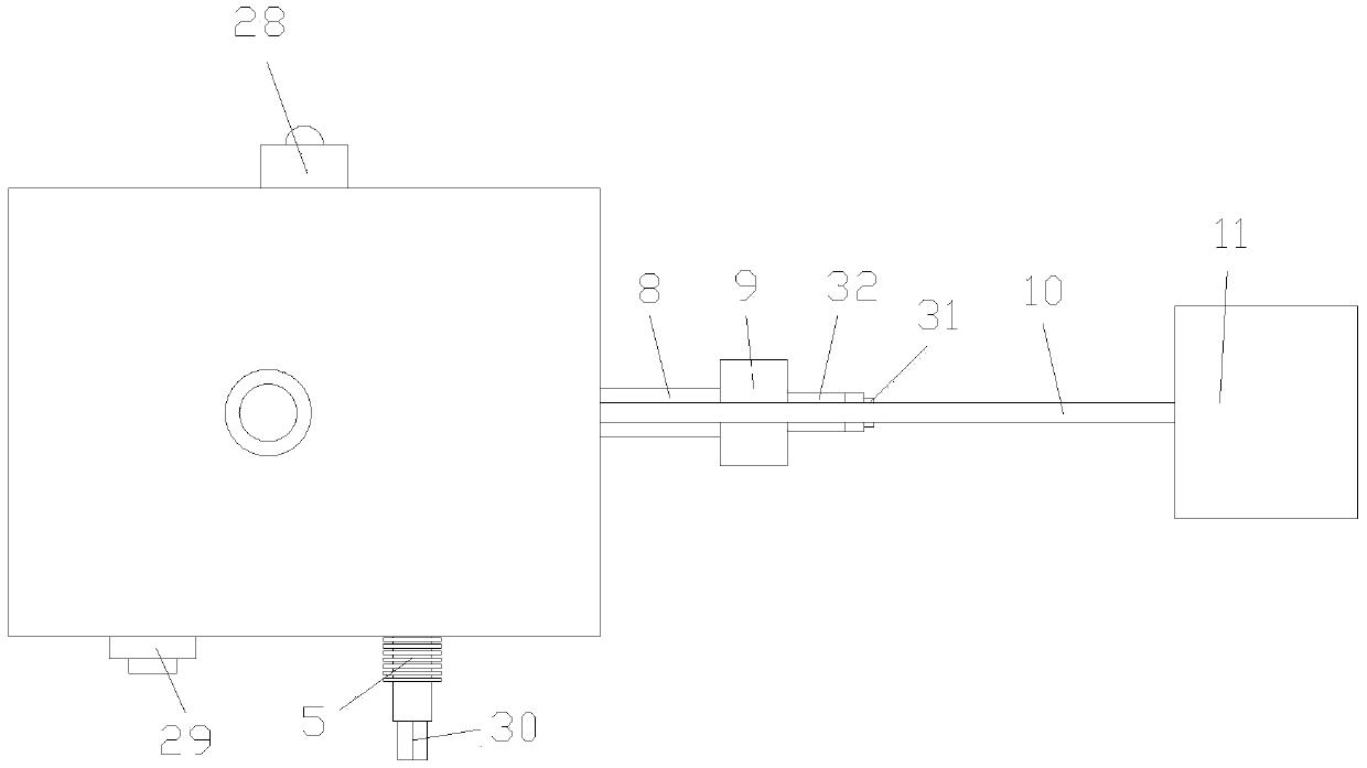 Coal mine flood intelligent rescue device and using method