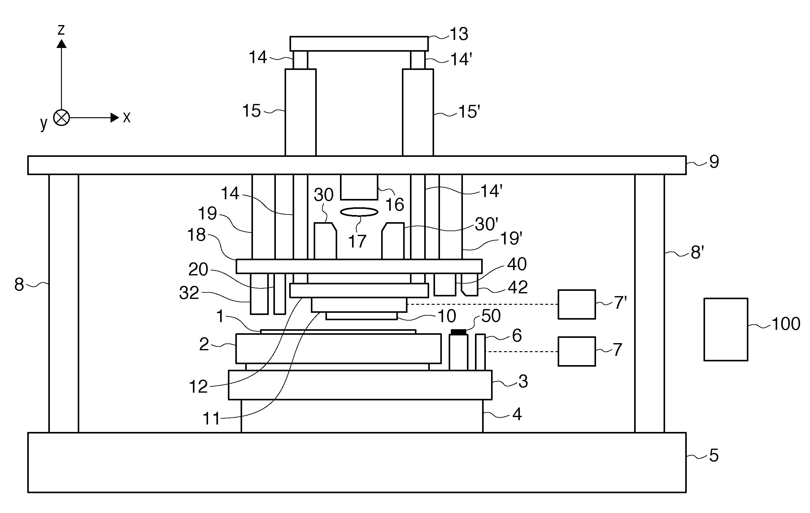 Imprint apparatus and method of manufacturing article