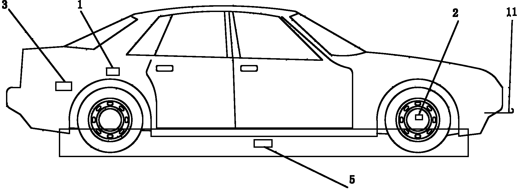 System for preventing automobile from being soaked in water and automobile