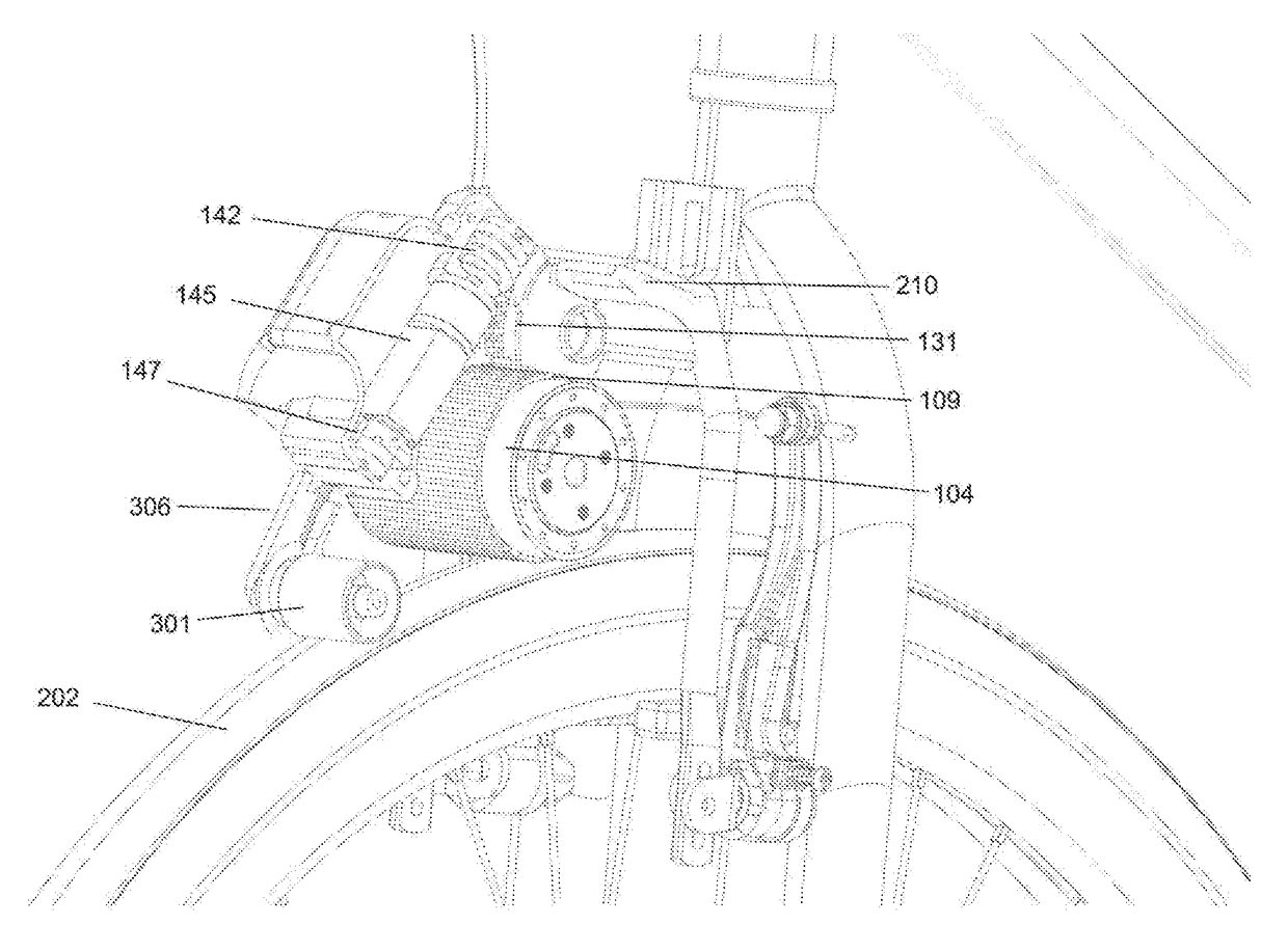 Friction drive with speed wheel and automatic traction control