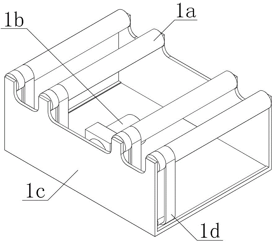 Cross-platform material shunting device