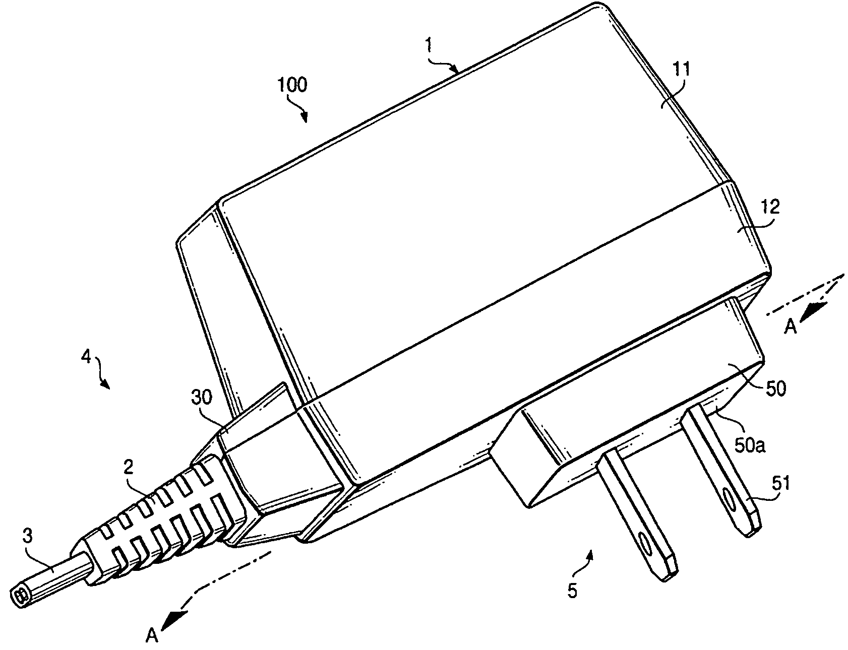 Waterproof case for electrical apparatus