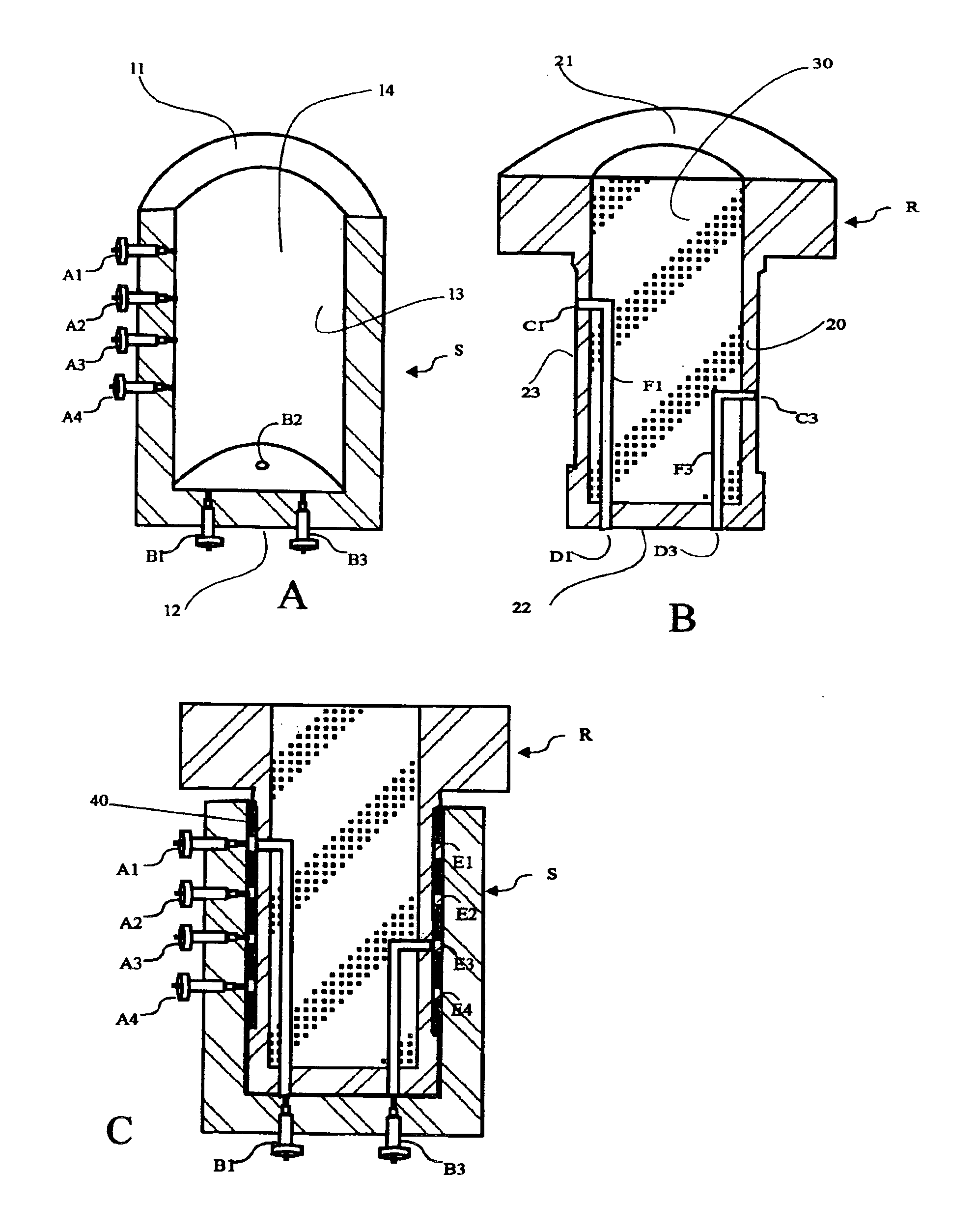 Flow-diverting rotary valves of multiple paths