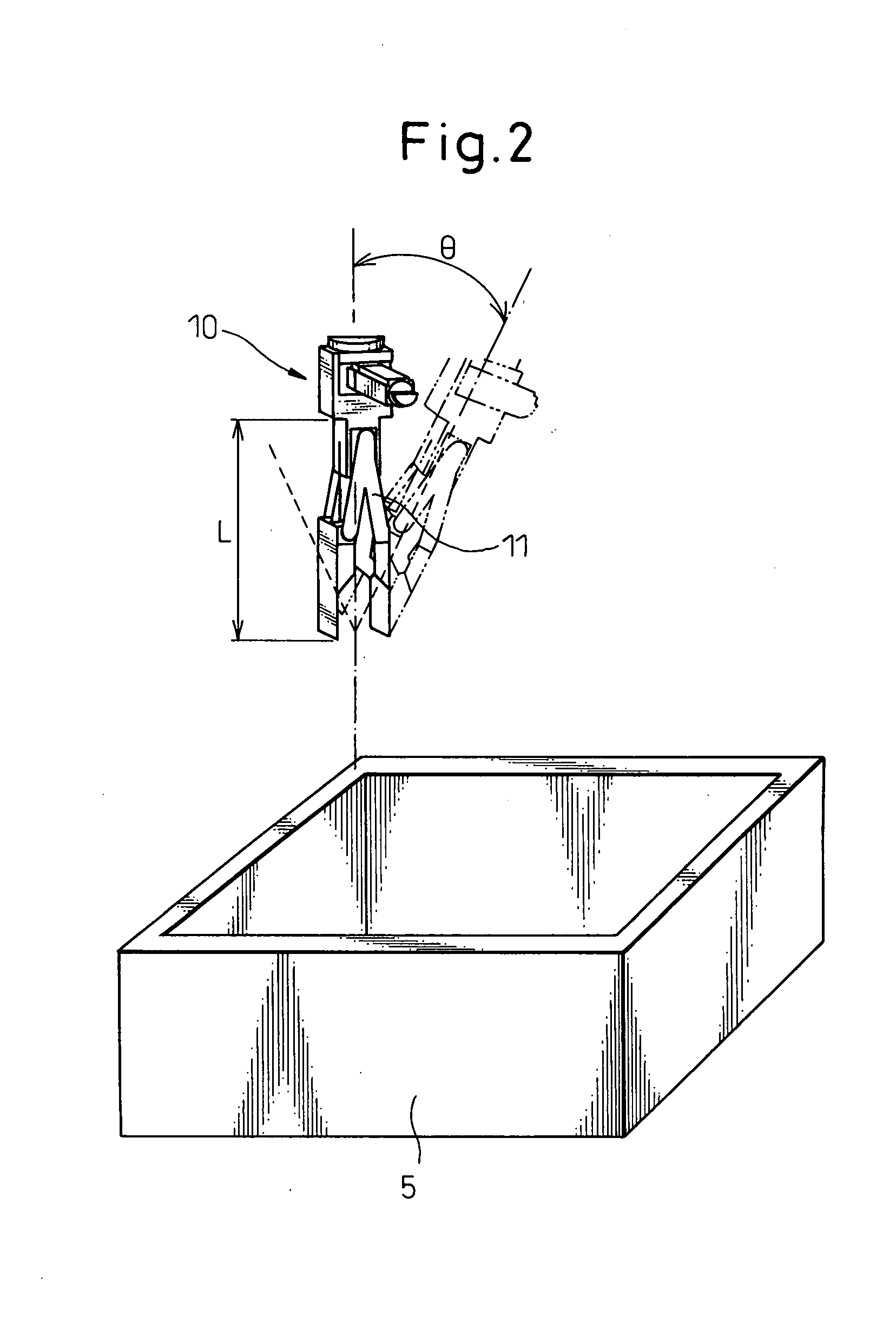 Robot simulation apparatus