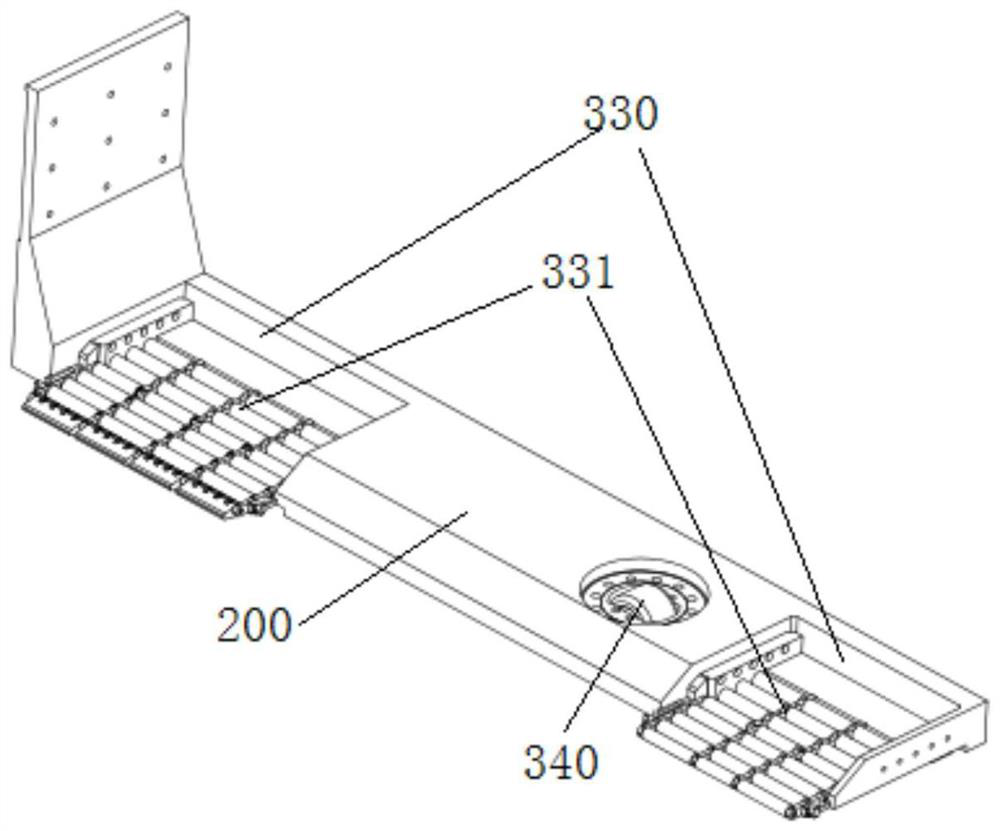 Control system and method of double-tooth type parking robot with blocking arms