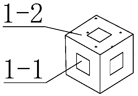 Piling type channel ecological treatment structure