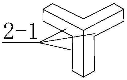 Piling type channel ecological treatment structure