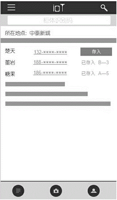 Intelligent express delivery and receiving method and system and intelligent express cabinet