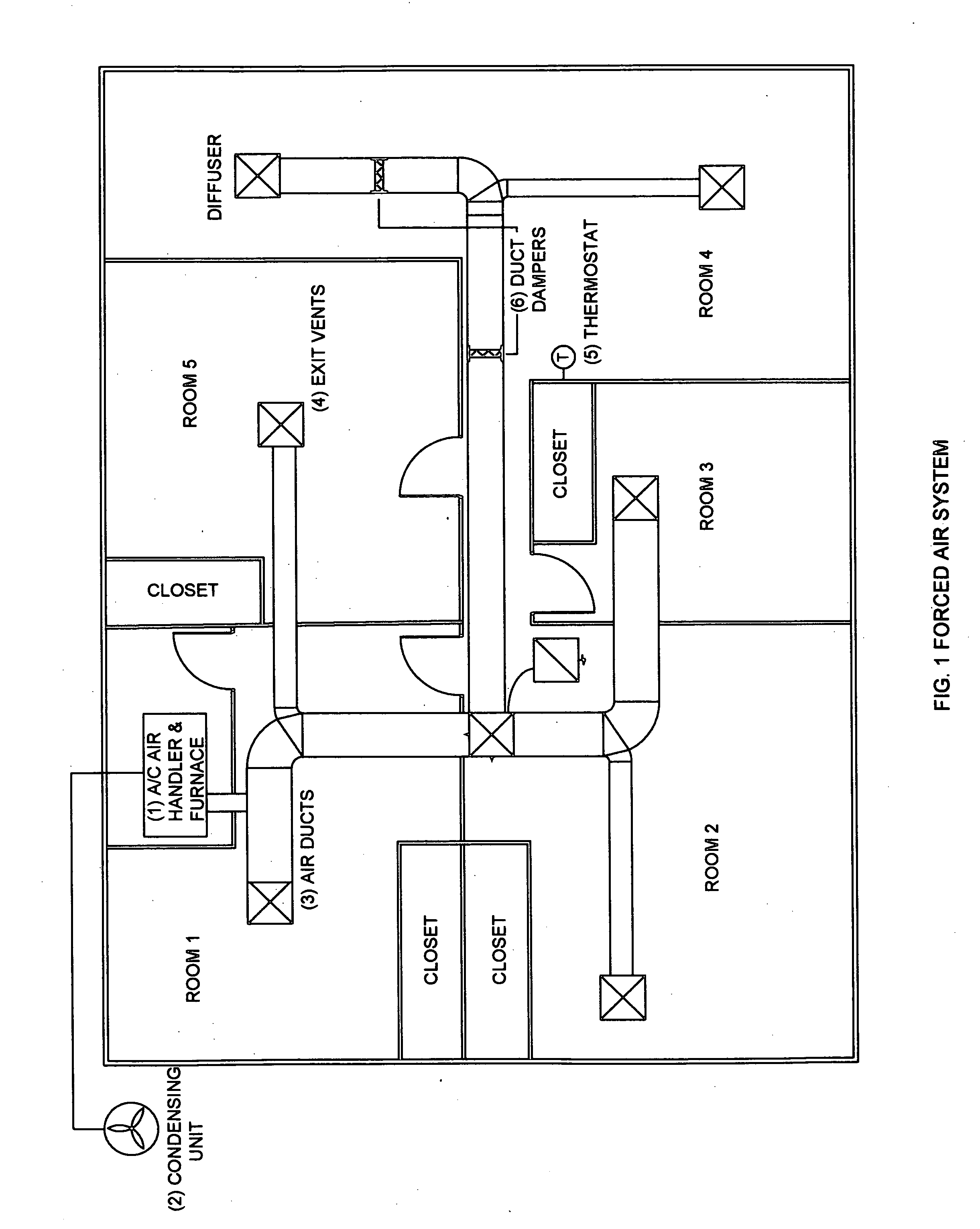 Combined chiller and boiler HVAC system in a single outdoor operating unit