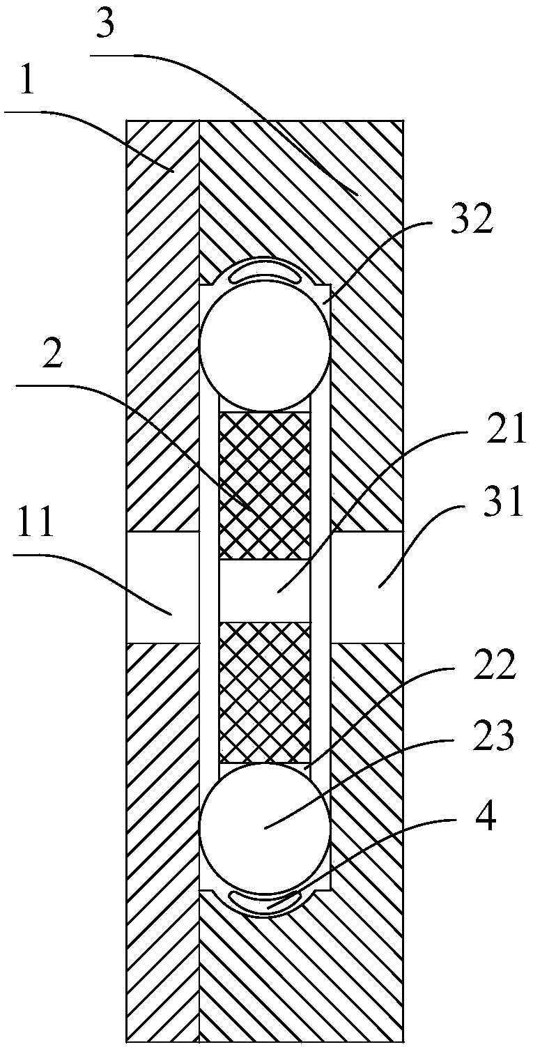 Rolling ball type peristaltic pump with gear-like structure