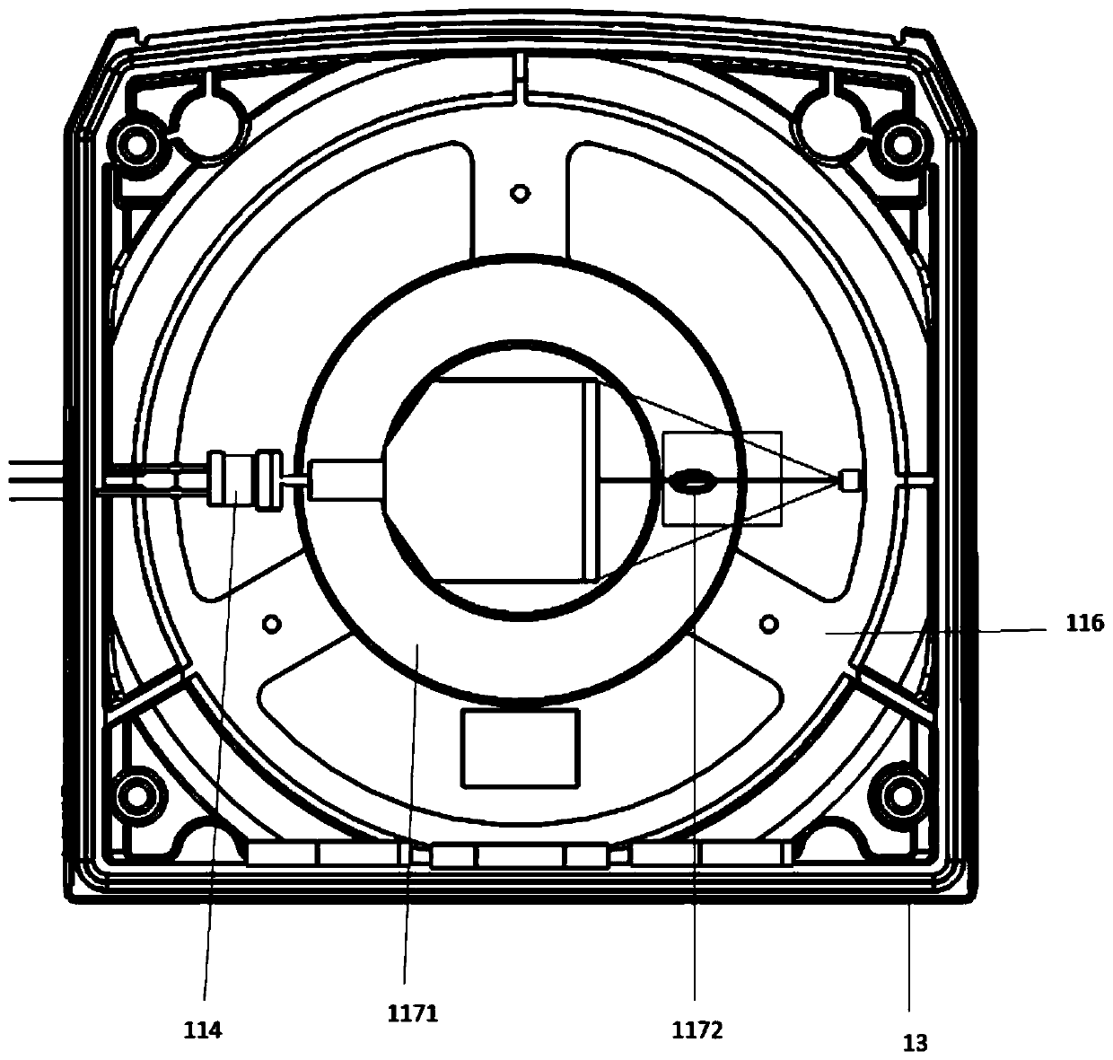 Laser radar applied to mobile equipment and using method thereof, and laser radar system