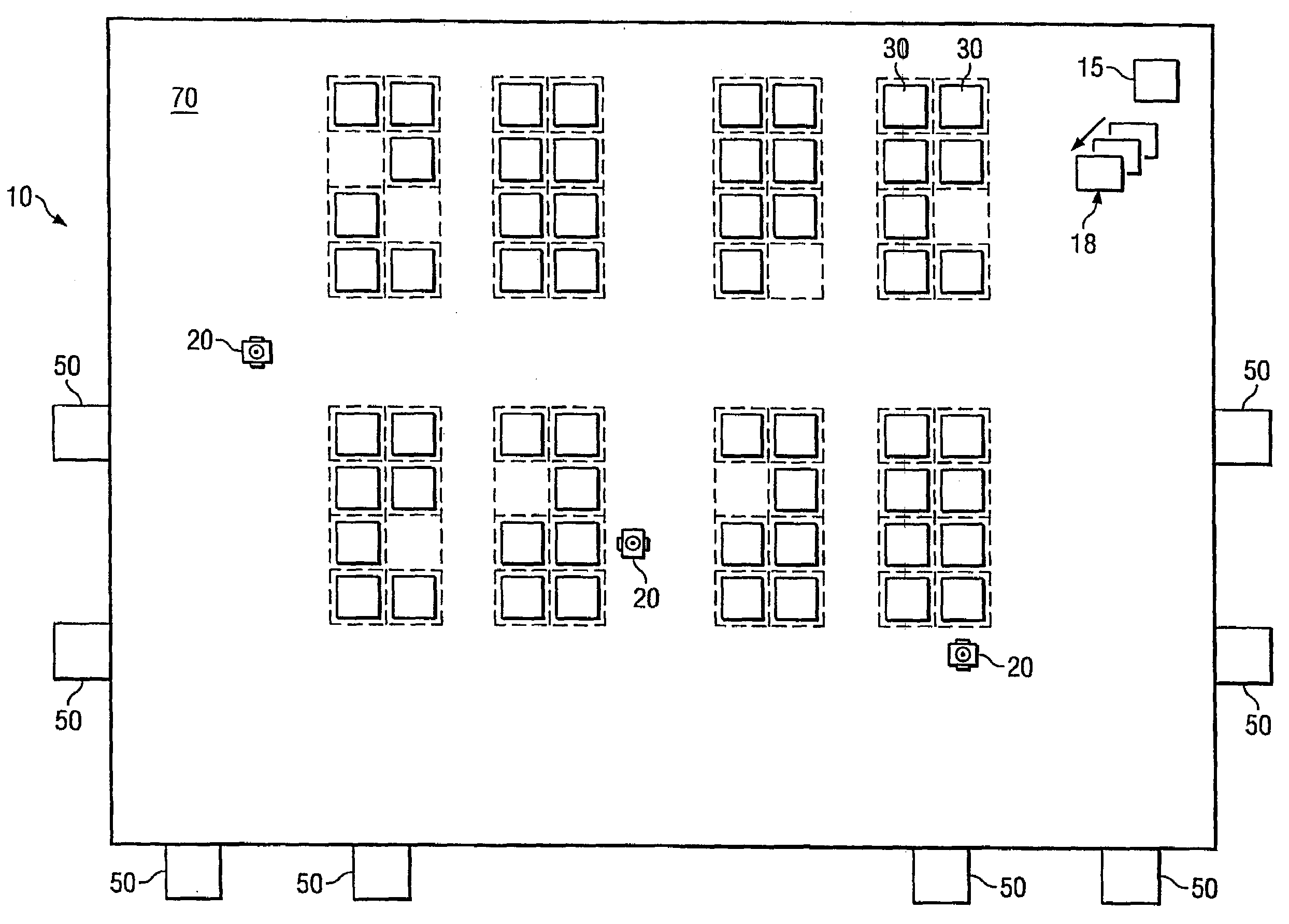 System and method for positioning a mobile drive unit