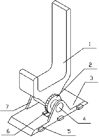 Mobile phone bracket capable of adjusting angle