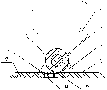 Mobile phone bracket capable of adjusting angle