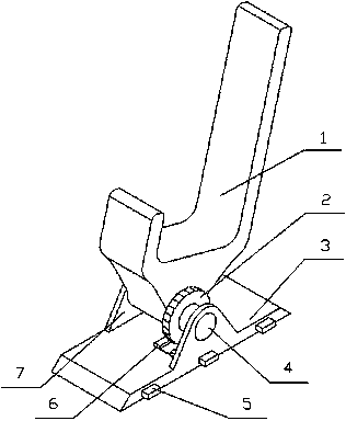 Mobile phone bracket capable of adjusting angle