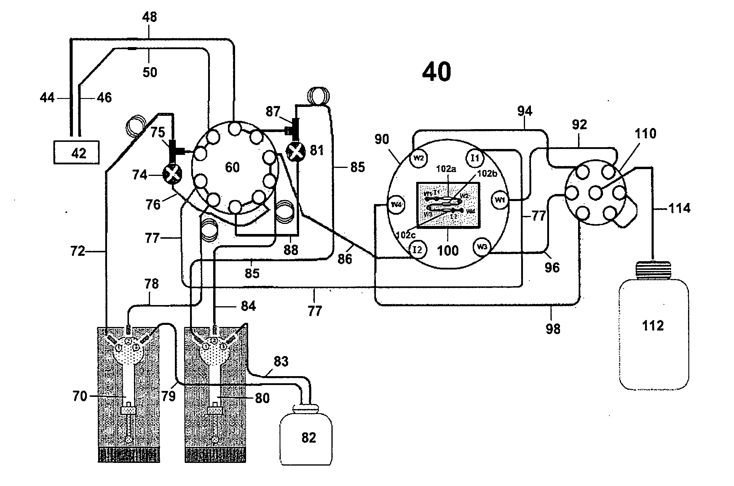 In situ-dilution method and system for measuring molecular and chemical interactions