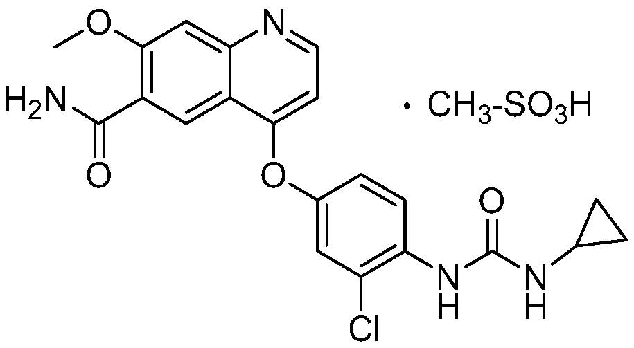 Preparation method of lenvatinib and its salts