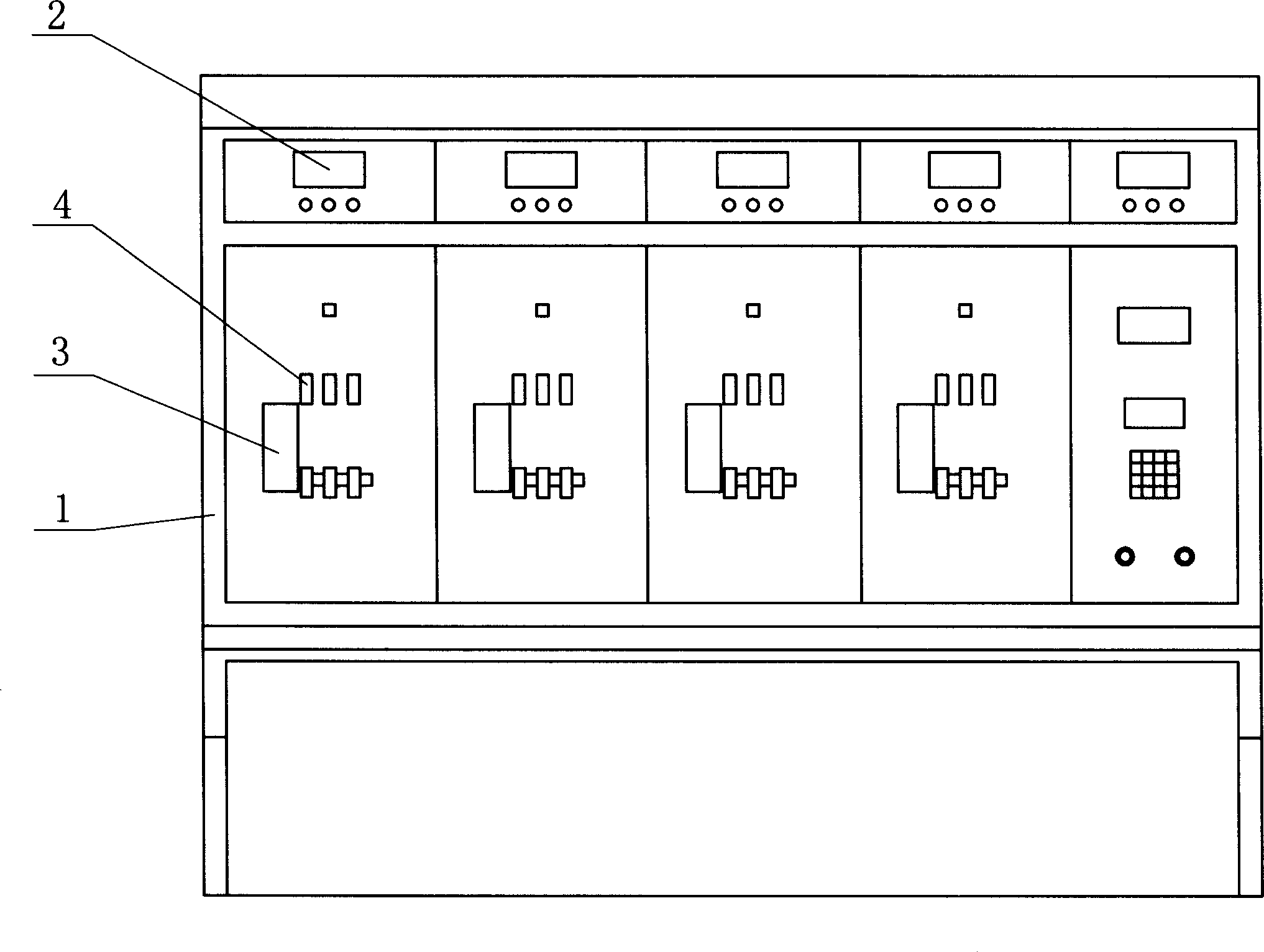 On-line intelligent checking table for low voltage breaker protective property