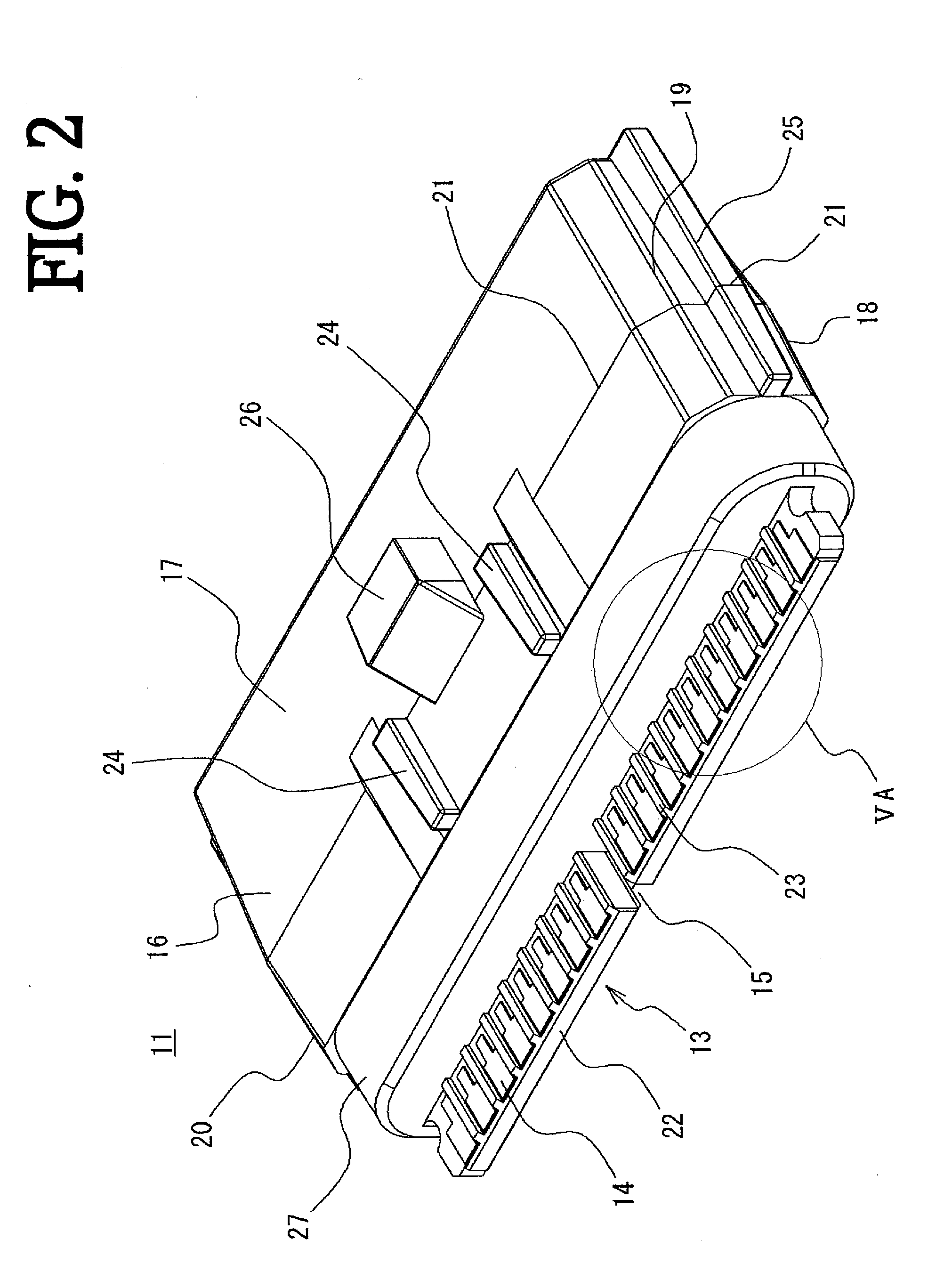 Card member, card edge connector, and method for manufacturing card member