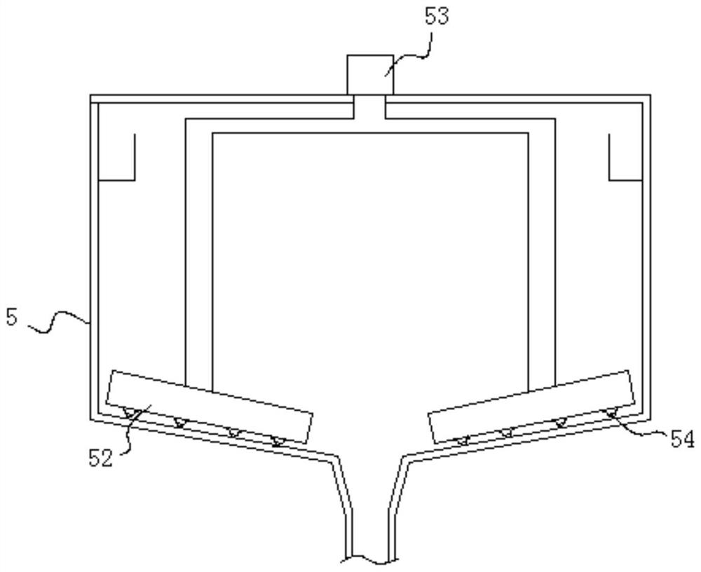 An advanced treatment device for printing and dyeing wastewater