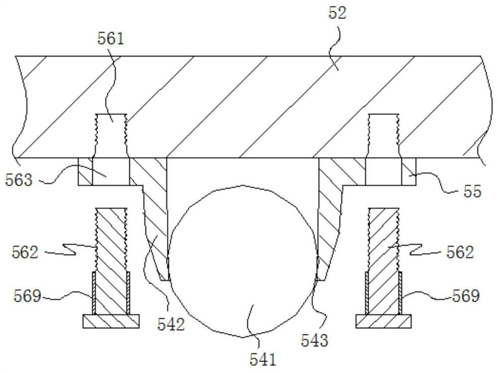 An advanced treatment device for printing and dyeing wastewater