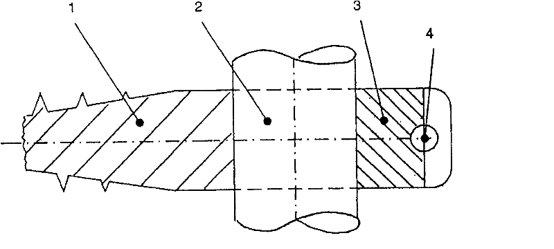 Dynamic clamping device for spinal implant