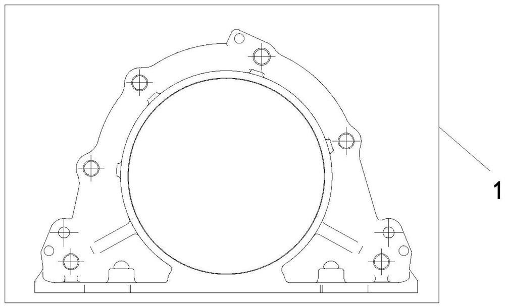 Rapid profiling machining operation method for new sample piece of automobile engine part