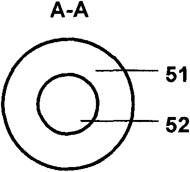 Cold and hot probe device used for cold and hot combination therapy of tumor