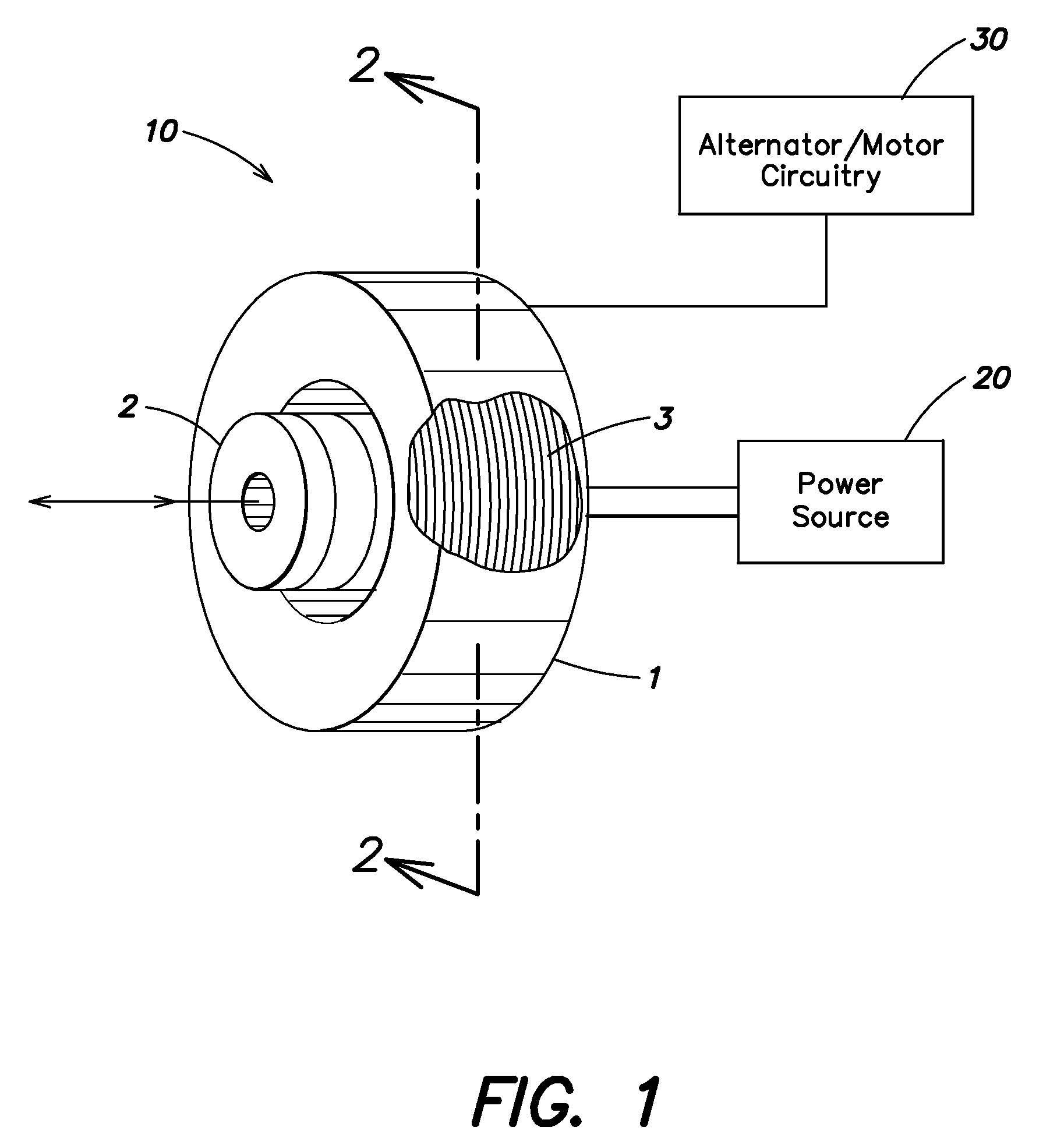 Linear electrical machine for electric power generation or motive drive