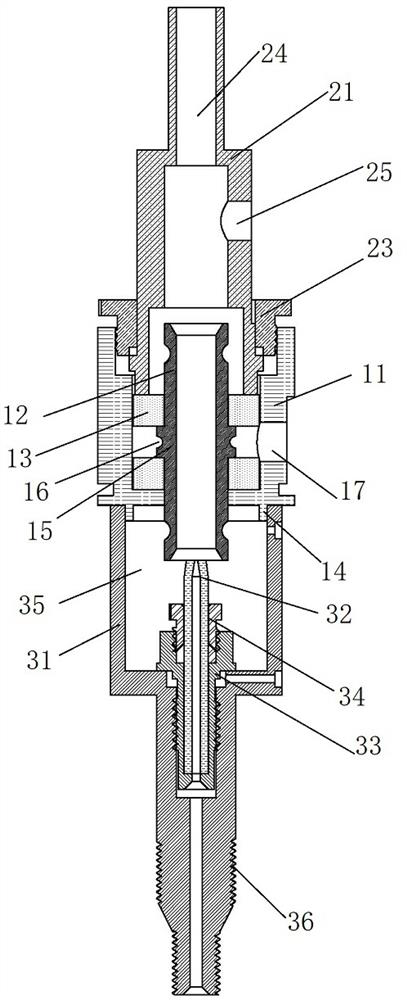 Low-voltage non-polarized FID (Flame Ionization Detector)